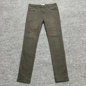 Padini Authentics Womens Jeans Size 6 Black Denim Casual Essentials Mid Rise